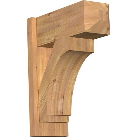 Ekena Millwork Imperial Smooth Craftsman Outlooker, Western Red Cedar, 7 1/2"W x 18"D x 22"H OUT08X18X22IMP04SWR